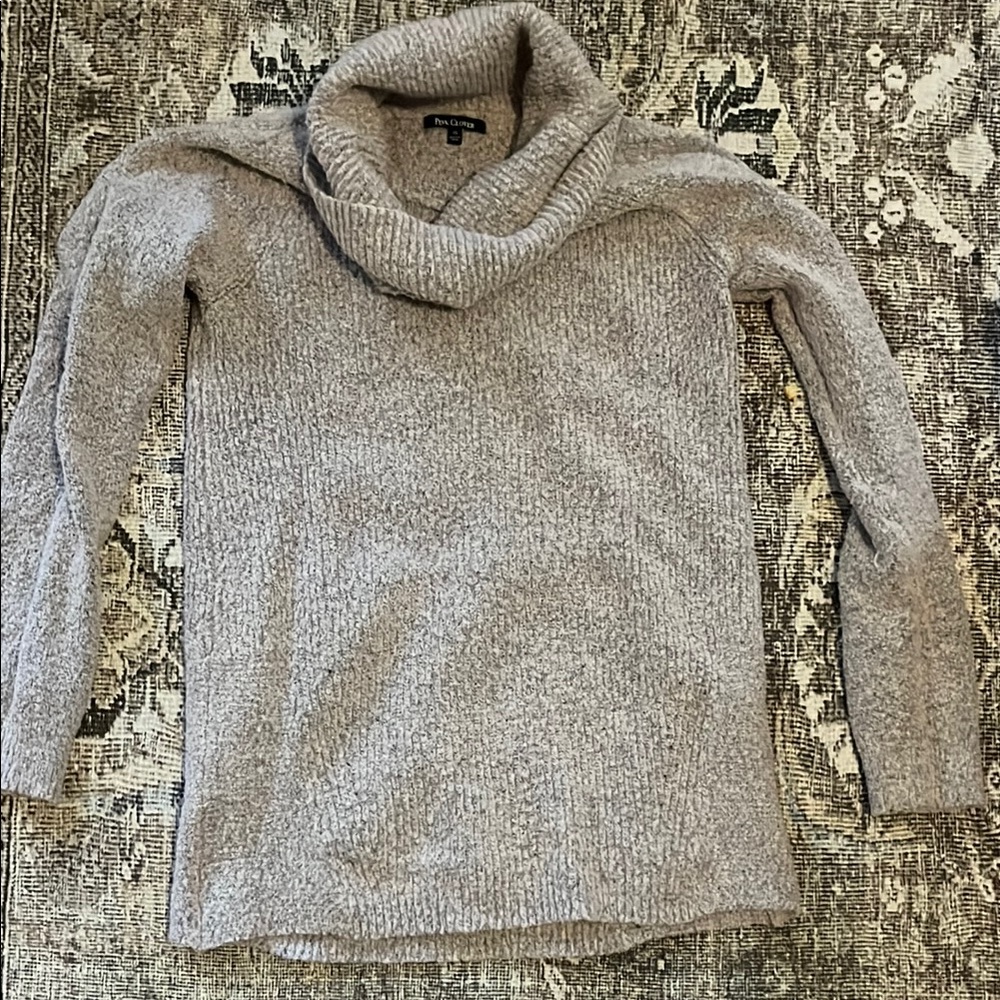 Cozy lavendar super soft  Cowl Neck Sweater